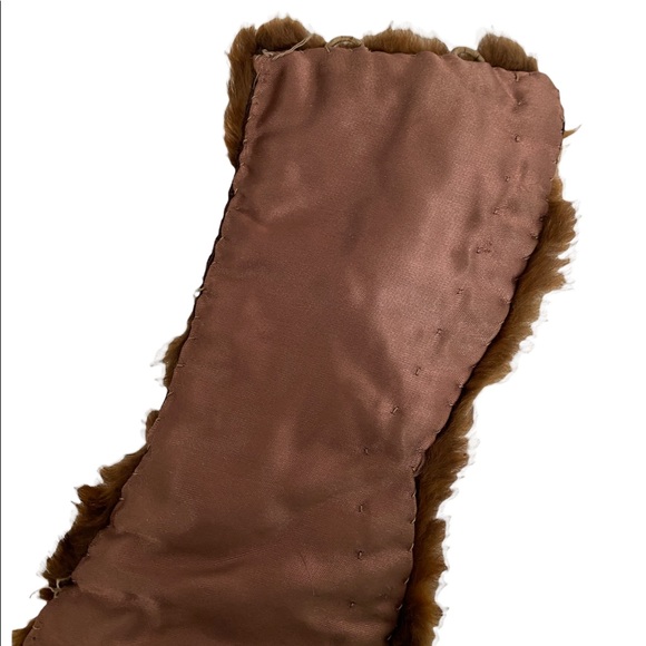 Sold!!!!Vintage Mink Fur Stole Wrap Scarf Collar - Picture 7 of 8